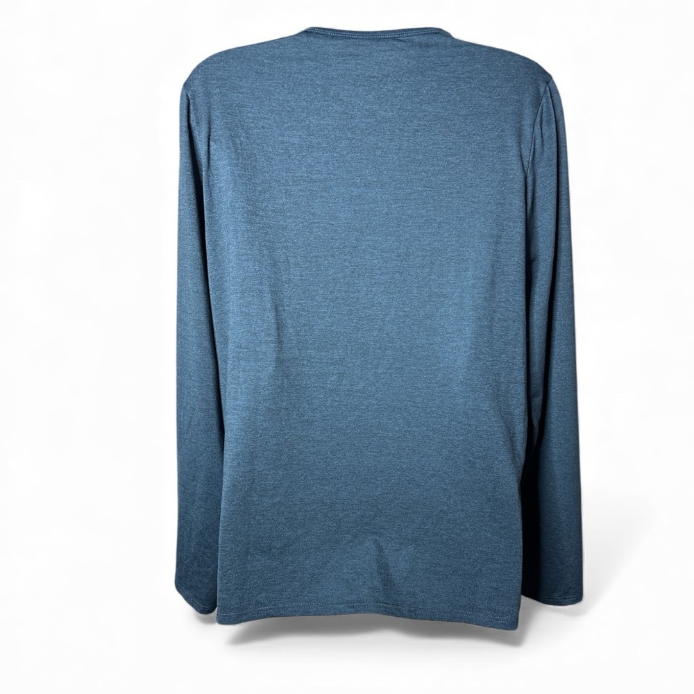 Quince Flowknit Breeze Long Sleeve Top Women’s Size S Lounge Active Comfort - Picture 3 of 8
